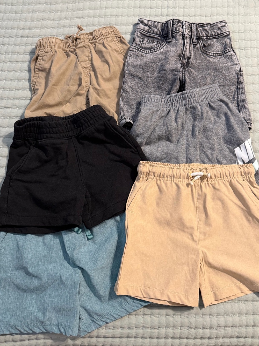 3T toddler boy shorts set of 6